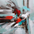 Colorful Abstract Oil Painting Reproduction